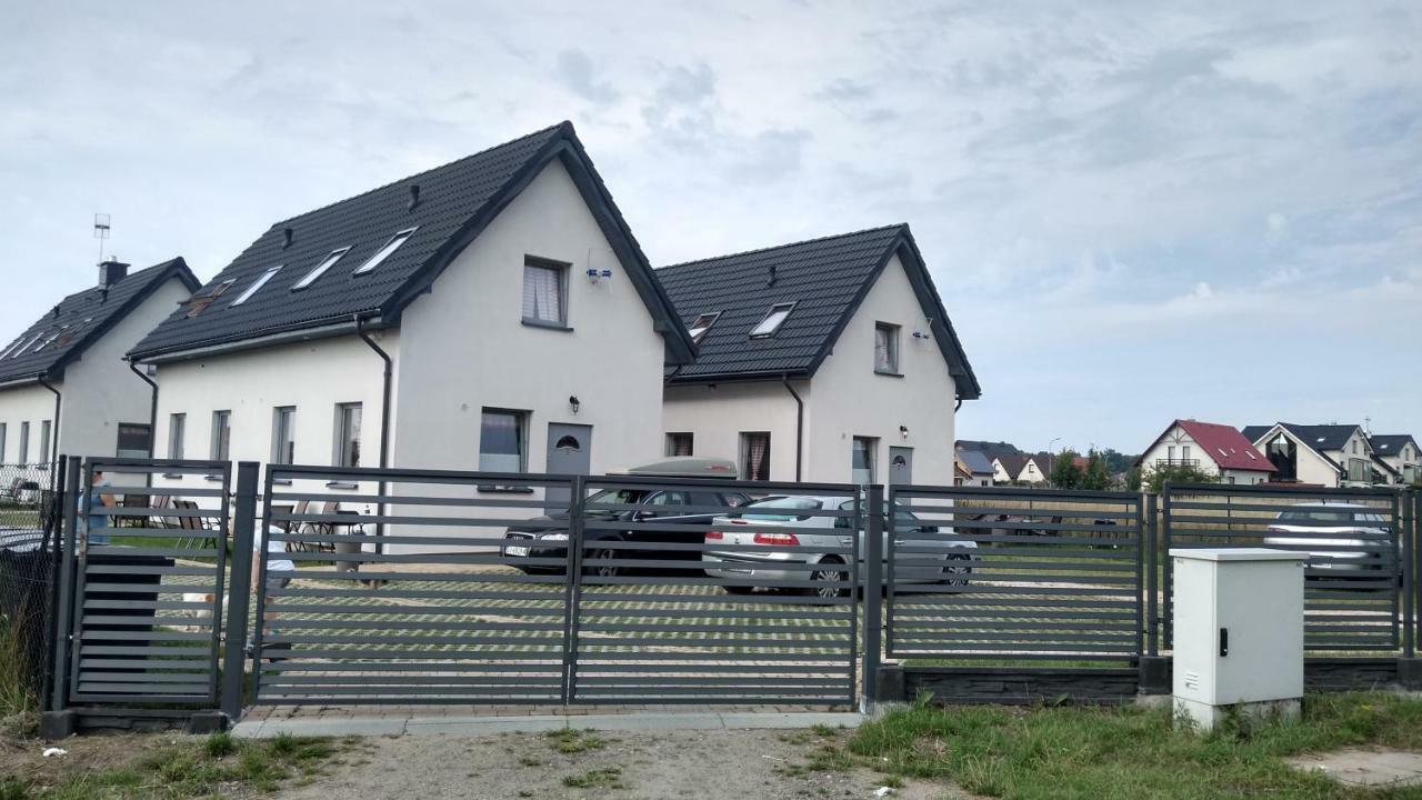 Domki Osada Kalinowa Leba Nowecin Sauna Exterior photo